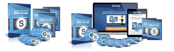 Capture Your Screen With Snagit - 40 videos course