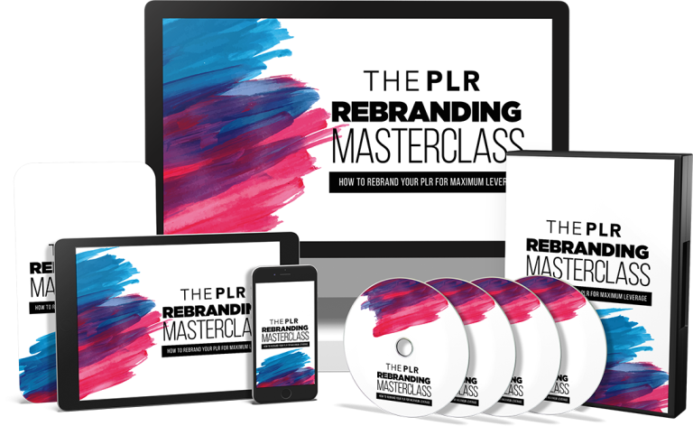 The PLR Rebranding Masterclass Video Course